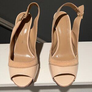 Pre-Loved BCBGeneration Sling-Back Peep Toe Heels – Timeless Elegance 👠✨